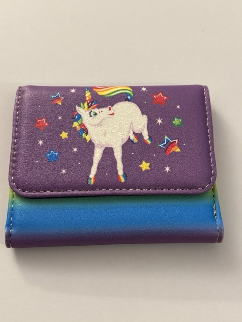 Loungefly Lisa Frank Rainbow Unicorn Wallet BB25